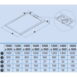 Ottofond Duschwanne Zona 1000x800/27 Mm Zementgrau 11 Ottofond Duschwanne Zona 1000x800/27 Mm Zementgrau -Dusche Geschäft 8714487 sk