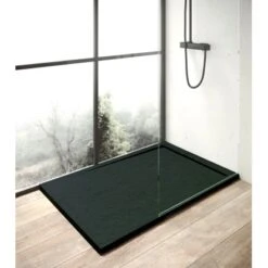 Ottofond Duschwanne Zona 160x80/3,6 Cm Anthrazit -Dusche Geschäft 8714602