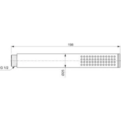 Ideal Standard Handbrause Idealrain Atelier Stick Gold Metall 15 Ideal Standard Handbrause Idealrain Atelier Stick Gold Metall -Dusche Geschäft 887295 3049 7