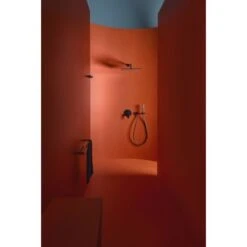 Ideal Standard Handbrause Idealrain Atelier Stick Magnetic Grey Metall -Dusche Geschäft 887300 3049 3