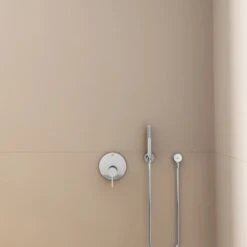 Ideal Standard Brausehalter Idealrain Atelier Chrom Rund Für Handbrause -Dusche Geschäft 887417 3049 5