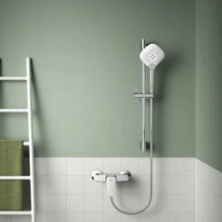 Ideal Standard Brausearmatur Ceraplan Chrom Aufputz Schweizer Ausführung -Dusche Geschäft 887475 3049 5