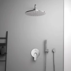 Ideal Standard Brauseschlauchanschluss Idealrain Atelier Chrom Rund Aufputz -Dusche Geschäft 887984 3049 5