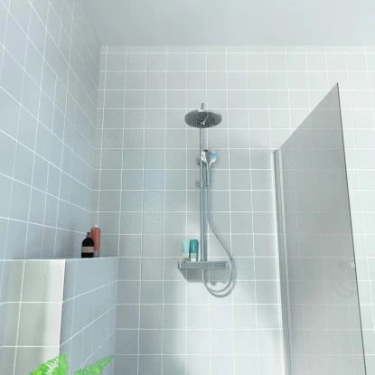 Eisl Duschset Futura Wellness Duschsystem Mit Thermostat Glasablage Chrom Grau 12 Eisl Duschset Futura Wellness Duschsystem Mit Thermostat Glasablage Chrom Grau – Bild 10