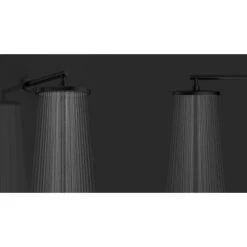 Wenko Regenduschkopf Ultimate Shower Schwarz/Grau Ø 25 Cm -Dusche Geschäft 903630 1068 09