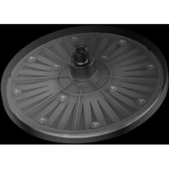 Wenko Regenduschkopf Ultimate Shower Schwarz/Grau Ø 25 Cm -Dusche Geschäft 903630 1068 11