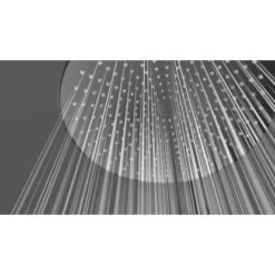 Wenko Regenduschkopf Ultimate Shower Schwarz/Grau Ø 25 Cm -Dusche Geschäft 903630 1068 13