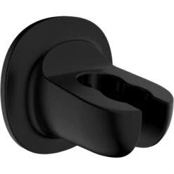 Wenko Duschkopfhalter Libertà Schwarz Befestigen Ohne Bohren