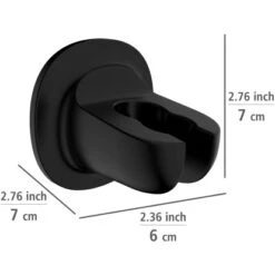 Wenko Duschkopfhalter Libertà Schwarz Befestigen Ohne Bohren 11 Wenko Duschkopfhalter Libertà Schwarz Befestigen Ohne Bohren -Dusche Geschäft 903762 1068 04