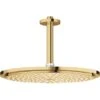 Grohe Kopfbrause-Set Mit Deckenauslass Rainshower Cosmopolitan 310 Cool Sunrise