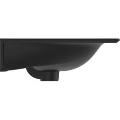 Ideal Standard Möbelwaschtisch Connect Air 64 Cm 1 Hahnloch Mit Überlauf Schwarz -Dusche Geschäft 9803099 3049 4