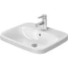 Duravit Einbauwaschbecken DuraStyle 56 Cm Weiß Mit Waschtisch + 1 Hahnloch -Dusche Geschäft 99584 2438 374560000 140 1