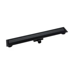 Verosan+ Duschrinnen-Komplettset Lech 70 Cm Matt-Schwarz