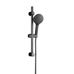 Schütte Stangenbrause-Set Raven 70 Cm Schwarz Matt