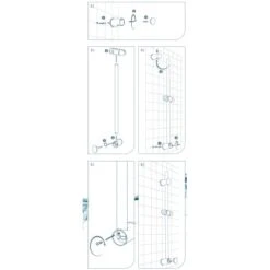 Schütte Stangenbrause-Set Raven 70 Cm Schwarz Matt -Dusche Geschäft etravenstangeschwarzmatt 6