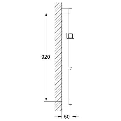 Grohe Brausestange Euphoria Cube 900 Mm 4 Grohe Brausestange Euphoria Cube 900 Mm – Bild 2