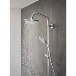 Hansgrohe Showerpipe Croma 160 1jet Mit Thermostat Chrom 22 Hansgrohe Showerpipe Croma 160 1jet Mit Thermostat Chrom -Dusche Geschäft ower Arm 3750 27135000 tif