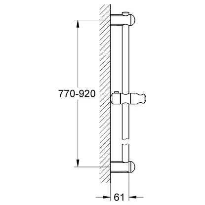 Grohe Brausestange Euphoria 900 Mm 4 Grohe Brausestange Euphoria 900 Mm – Bild 2