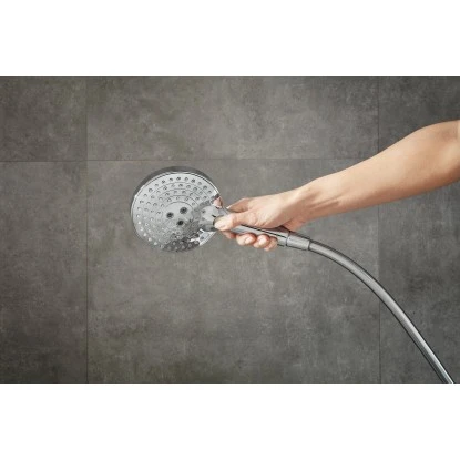 Hansgrohe Handbrause Raindance Select S 120 3jet Mit 3 Strahlarten Chrom 8 Hansgrohe Handbrause Raindance Select S 120 3jet Mit 3 Strahlarten Chrom – Bild 6
