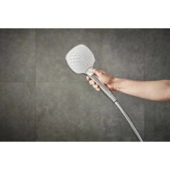 Hansgrohe Handbrause Croma Select E Vario Mit 3 Strahlarten Weiß-Chrom -Dusche Geschäft t Button 2667 26812400 tif