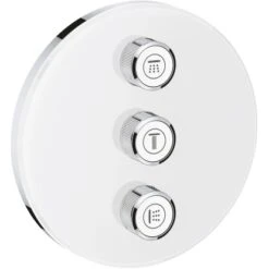 Grohe 3-fach Unterputzventil Grohtherm SmartControl Moonwhite